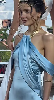 boutons de manchettes argentés en tridans.